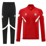 Chandal de Chaqueta del Bayern Munich 24-25 Rojo Blanco
