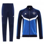 Chandal de Chaqueta del Manchester United 24-25 Azul