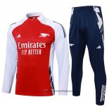 Chandal de Sudadera del Arsenal 24-25 Rojo