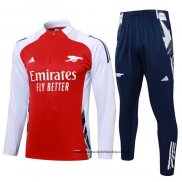 Chandal de Sudadera del Arsenal 24-25 Rojo
