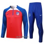 Chandal de Sudadera del Atletico Madrid 23-24 Rojo