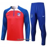 Chandal de Sudadera del Atletico Madrid 23-24 Rojo