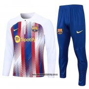 Chandal de Sudadera del Barcelona 23-24 Blanco