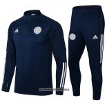 Chandal de Sudadera del Leicester City 21-22 Azul