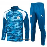 Chandal de Sudadera del Manchester City 23-24 Azul