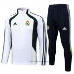 Chandal de Sudadera del Real Madrid Nino 25-26 Blanco