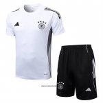 Chandal del Alemania 25-26 Manga Corta Blanco - Pantalon Corto