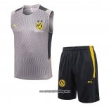 Chandal del Borussia Dortmund 2022 Sin Mangas Gris