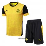 Chandal del Borussia Dortmund 25-26 Manga Corta Amarillo - Pantalon Corto