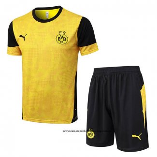 Chandal del Borussia Dortmund 25-26 Manga Corta Amarillo - Pantalon Corto