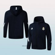 Chaqueta con Capucha del Real Madrid 25-26 Negro