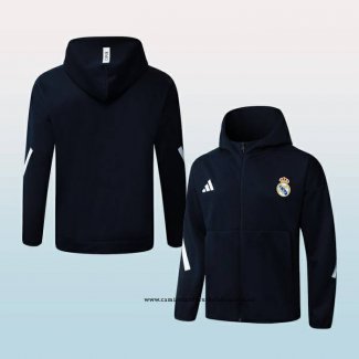 Chaqueta con Capucha del Real Madrid 25-26 Negro