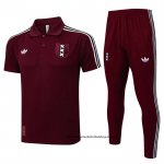 Conjunto Polo del Ajax 25-26 Rojo