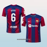 Jugador Primera Camiseta Barcelona Xavi 23-24