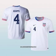 Jugador Primera Camiseta Estados Unidos Adams 2024