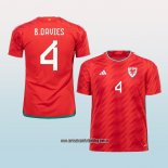 Jugador Primera Camiseta Gales B.Davies 2022