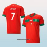 Jugador Primera Camiseta Marruecos Ziyech 2022