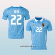 Jugador Segunda Camiseta Belgica Doku 2024