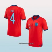 Jugador Segunda Camiseta Inglaterra Rice 2022