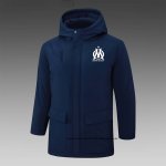 Olympique Marsella 24-25 Azul Chaqueta Invierno del