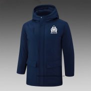 Olympique Marsella 24-25 Azul Chaqueta Invierno del