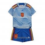 Segunda Camiseta Espana Nino 2022