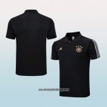 Camiseta Polo del Alemania 22-23 Negro