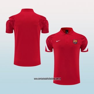 Camiseta Polo del Barcelona 22-23 Rojo