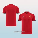 Camiseta Polo del Manchester United 23-24 Rojo