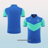 Camiseta Polo del Olympique Marsella 22-23 Azul y Verde