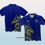 Camiseta Real Madrid Dragon 24-25 Azul Tailandia