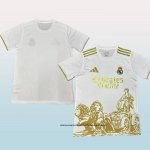 Camiseta Real Madrid Special 24-25 Blanco Amarillo Tailandia