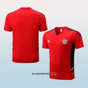 Camiseta de Entrenamiento Bayern Munich 22-23 Rojo