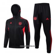 Chandal con Capucha del Bayern Munich 23-24 Negro