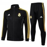 Chandal de Chaqueta del Real Madrid Nino 25-26 Amarillo Negro