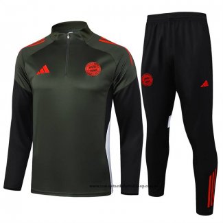 Chandal de Sudadera del Bayern Munich Nino 25-26 Verde