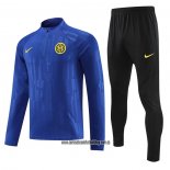 Chandal de Sudadera del Inter Milan 23-24 Azul