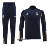 Chandal de Sudadera del Real Madrid 23-24 Azul