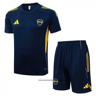 Chandal del Boca Juniors 25-26 Manga Corta Azul - Pantalon Corto