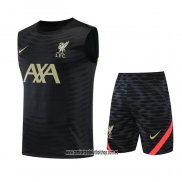 Chandal del Liverpool 22-23 Sin Mangas Negro