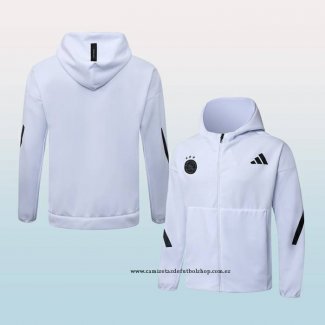 Chaqueta con Capucha del Ajax 25-26 Blanco