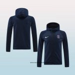 Chaqueta con Capucha del Paris Saint-Germain 24-25 Azul