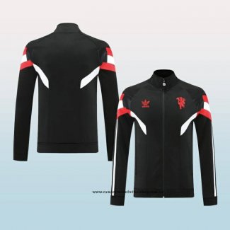 Chaqueta del Manchester United 24-25 Negro