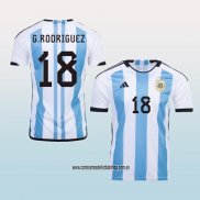 Jugador Primera Camiseta Argentina G.Rodriguez 2022