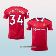 Jugador Primera Camiseta Manchester United Van De Beek 22-23