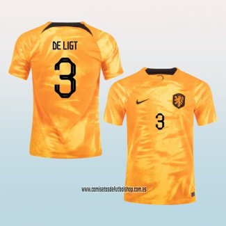 Jugador Primera Camiseta Paises Bajos De Ligt 2022