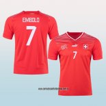 Jugador Primera Camiseta Suiza Embolo 2022