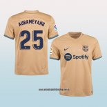 Jugador Segunda Camiseta Barcelona Aubameyang 22-23