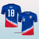 Jugador Segunda Camiseta Estados Unidos Pepi 2024