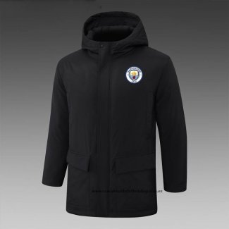 Manchester City 24-25 Negro Chaqueta Invierno del